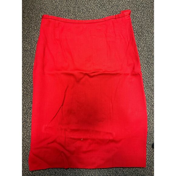 2 Pairs of Jaeger Skirts, 1 Size 10 Black, 1 Size 12 Red - Picture 5 of 7